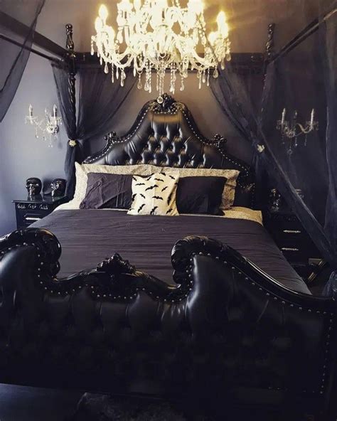 Gothic witch bedroom